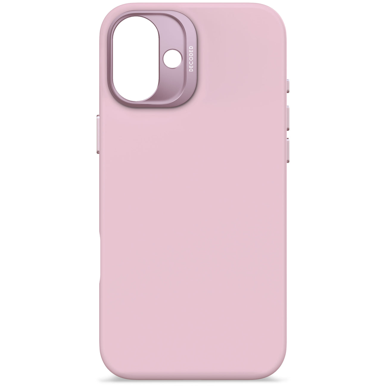 Husă de protecție DECODED din silicon antimicrobian pentru iPhone 16 Plus - Mov lila