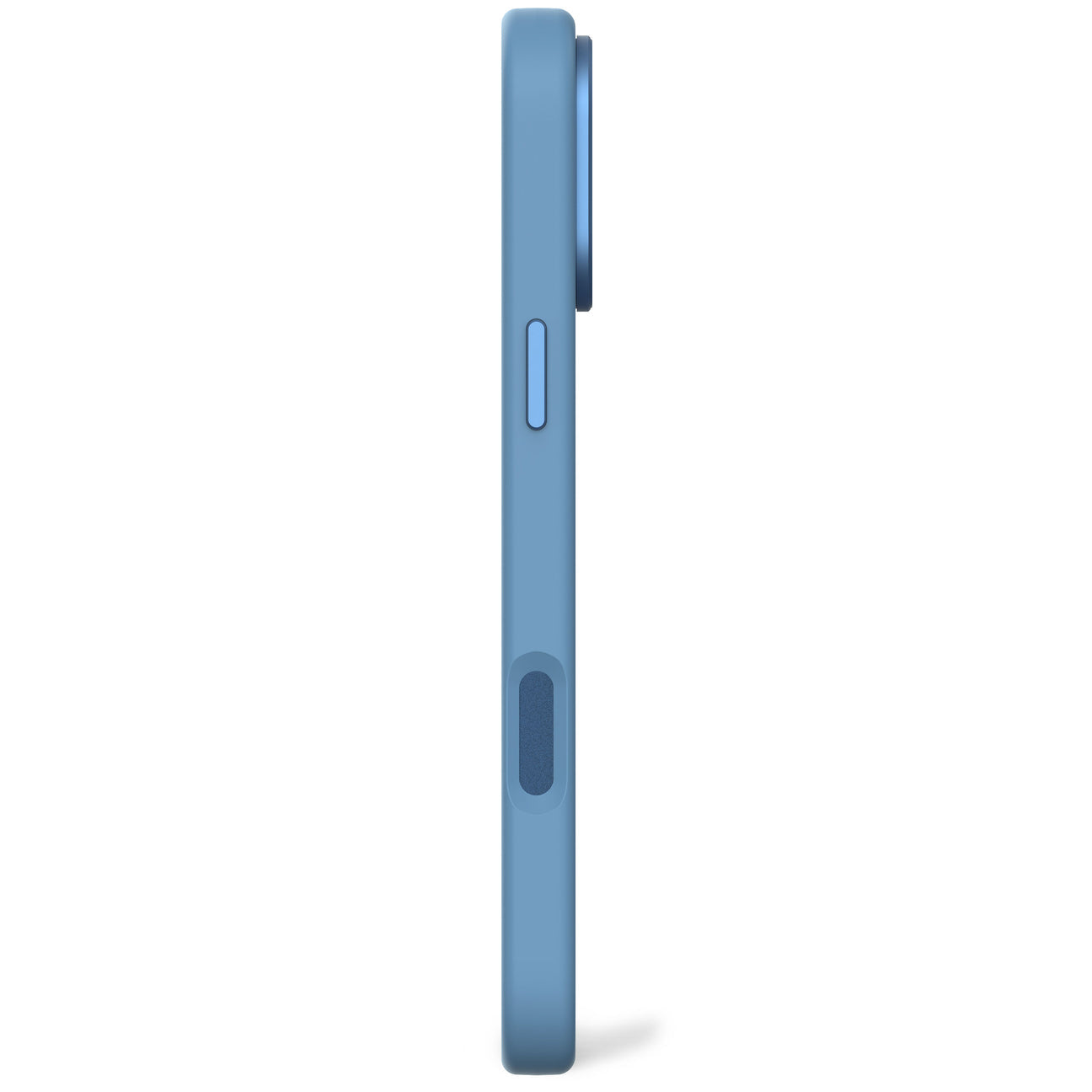 Husă de protecție DECODED din silicon antimicrobian pentru iPhone 16 Pro Max - Air Blue
