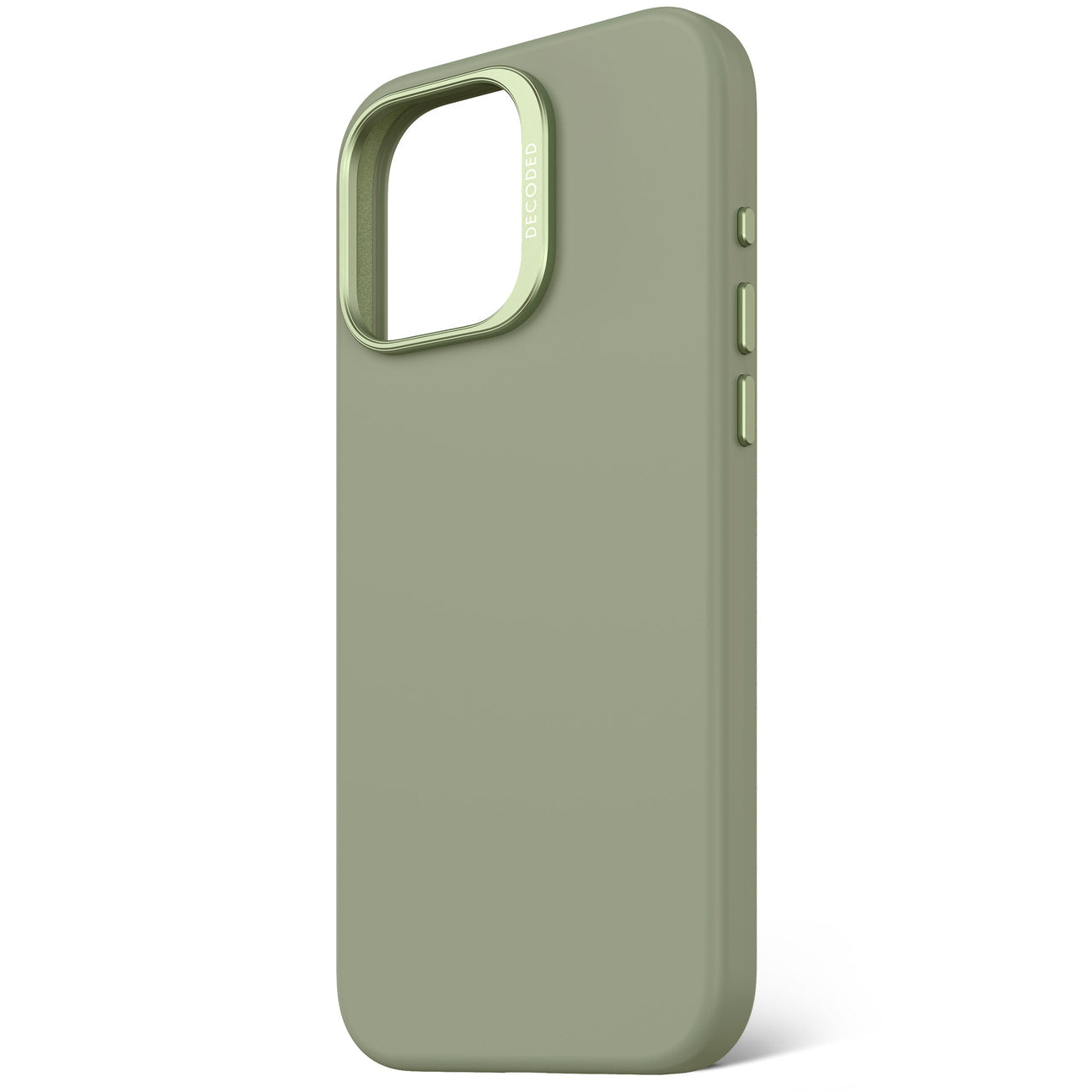 Husă DECODED AntiMicrobial din silicon pentru iPhone 16 Pro Max - Verde jad