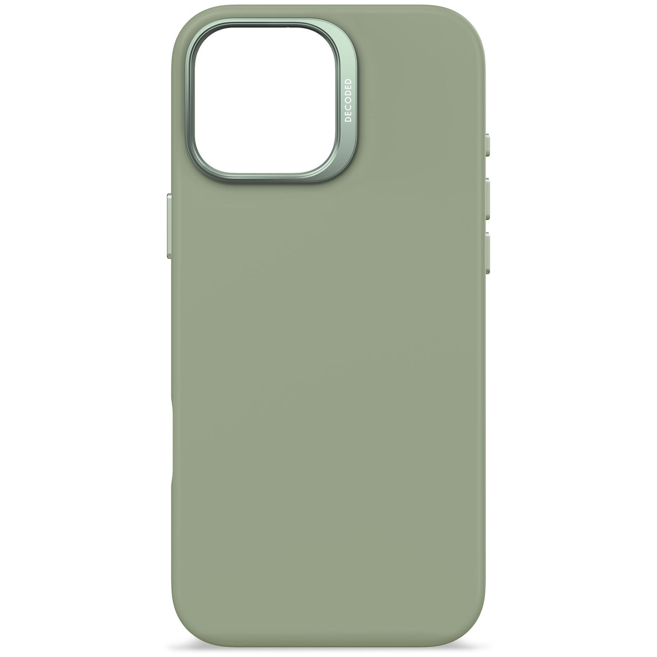 Husă DECODED AntiMicrobial din silicon pentru iPhone 16 Pro Max - Verde jad