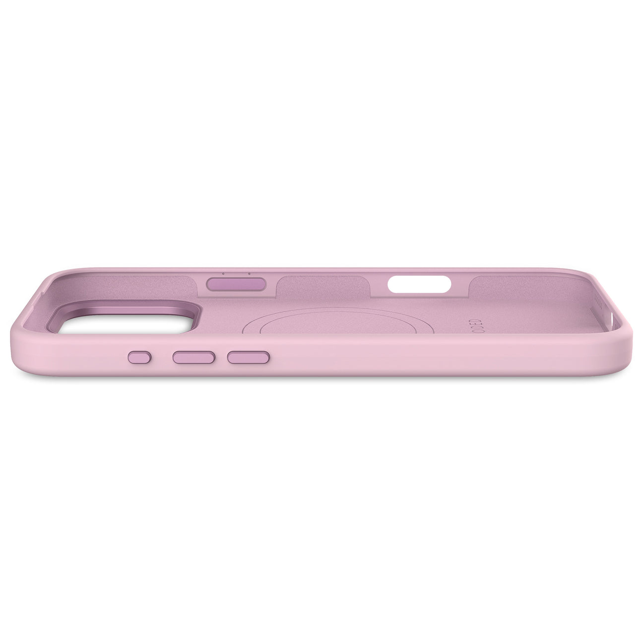 Husă de protecție DECODED AntiMicrobial din silicon pentru iPhone 16 Pro Max - Mov liliac