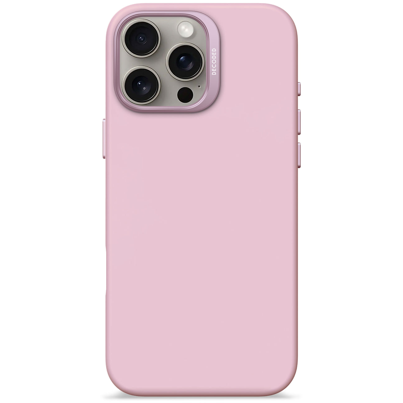 Husă de protecție DECODED AntiMicrobial din silicon pentru iPhone 16 Pro Max - Mov liliac