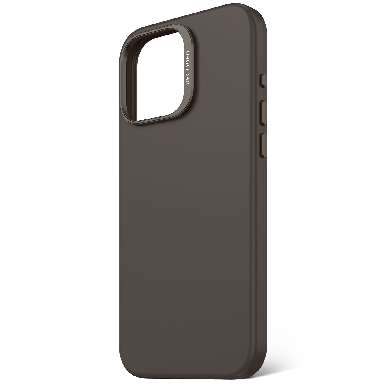 Husă de protecție DECODED AntiMicrobial din silicon pentru iPhone 16 Pro Max - Negru Phantom