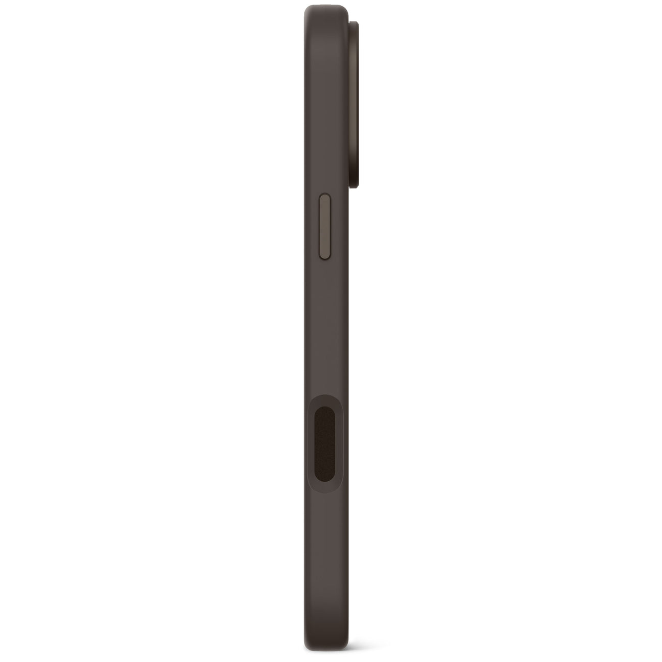 Husă de protecție DECODED AntiMicrobial din silicon pentru iPhone 16 Pro Max - Negru Phantom