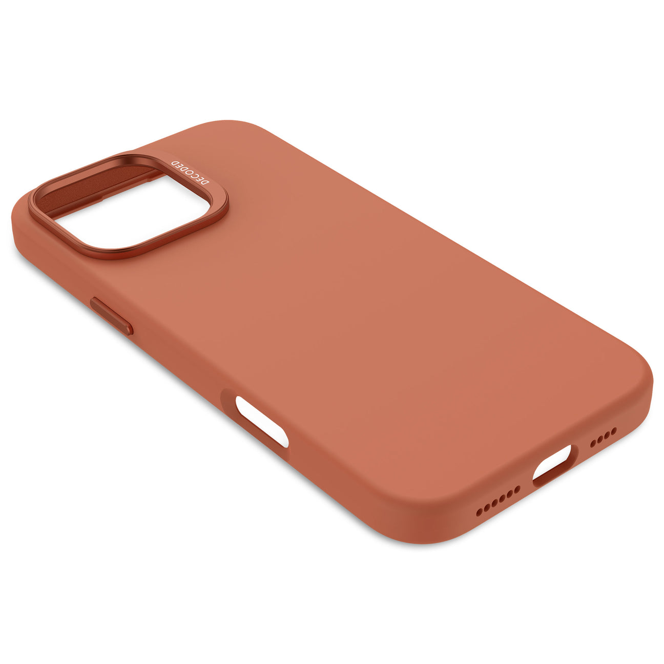 Husă DECODED AntiMicrobiană din Silicon pentru iPhone 16 Pro Max - Culoare Nisip