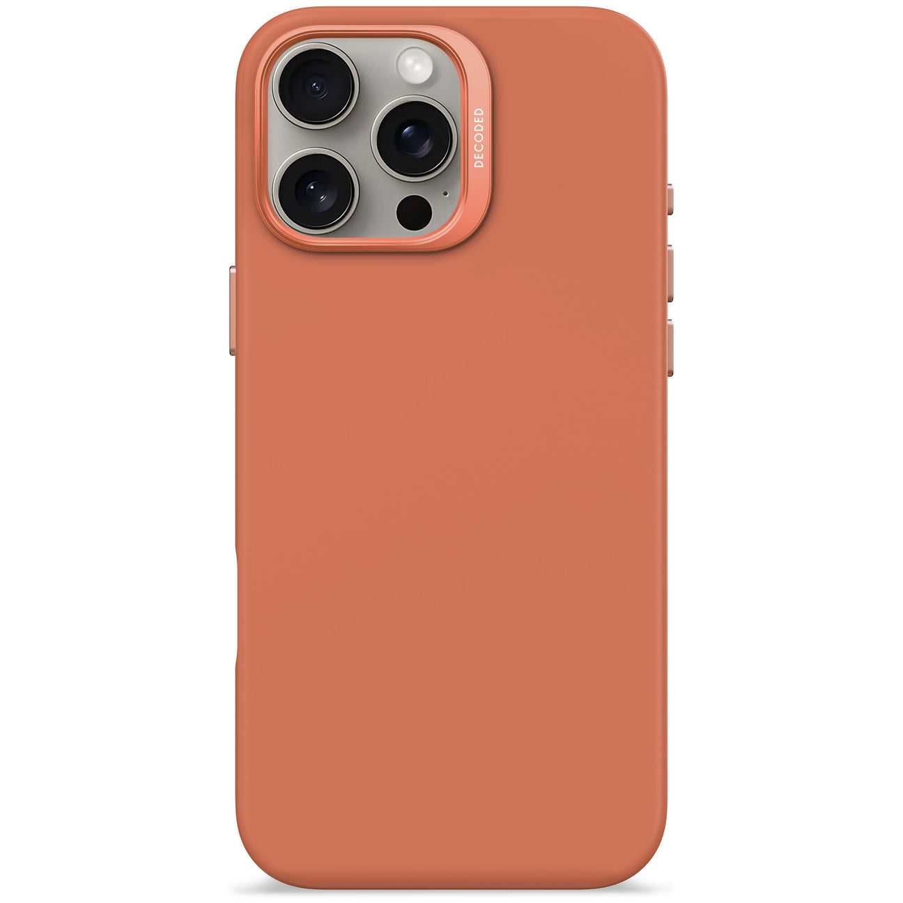Husă DECODED AntiMicrobiană din Silicon pentru iPhone 16 Pro Max - Culoare Nisip