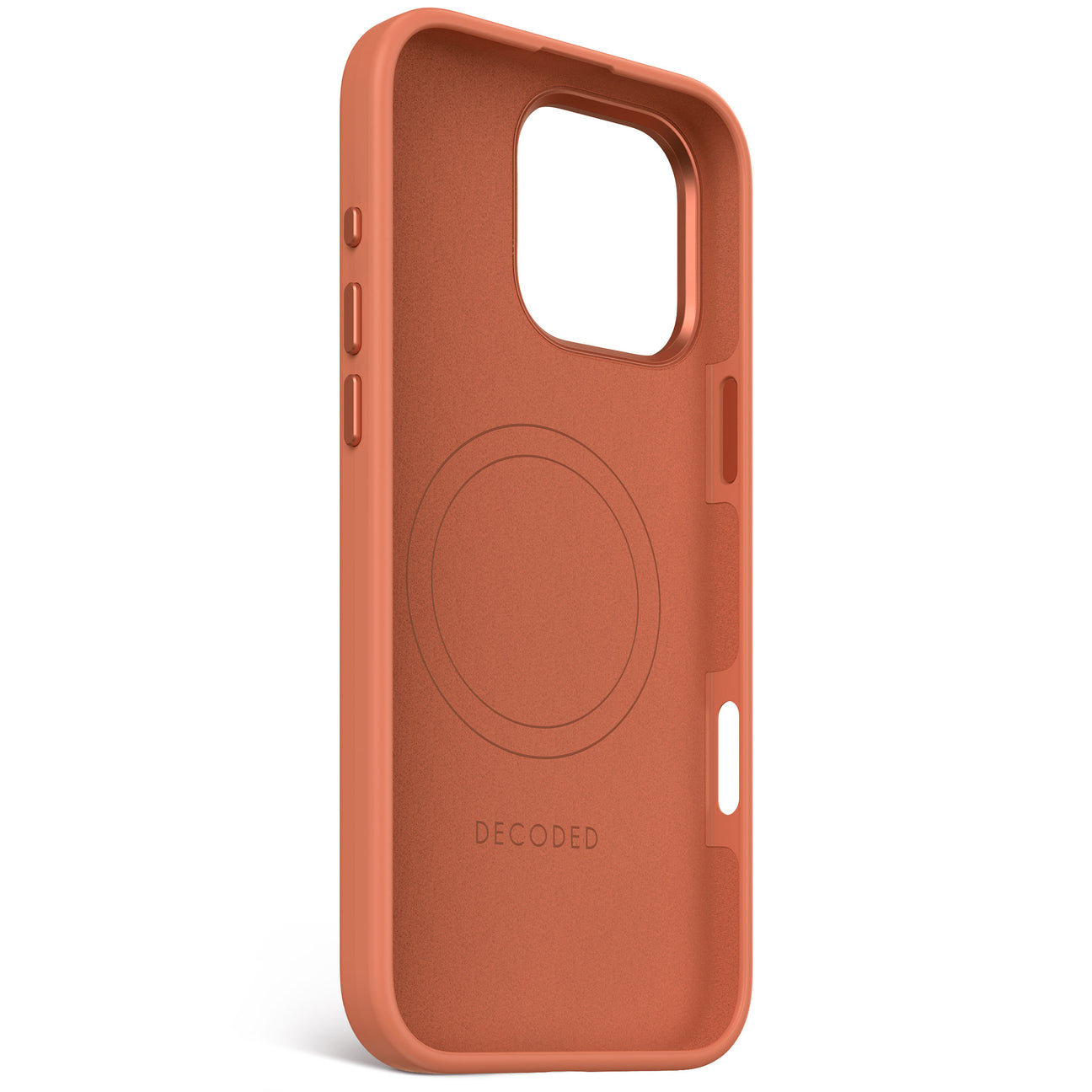 Husă DECODED AntiMicrobiană din Silicon pentru iPhone 16 Pro Max - Culoare Nisip