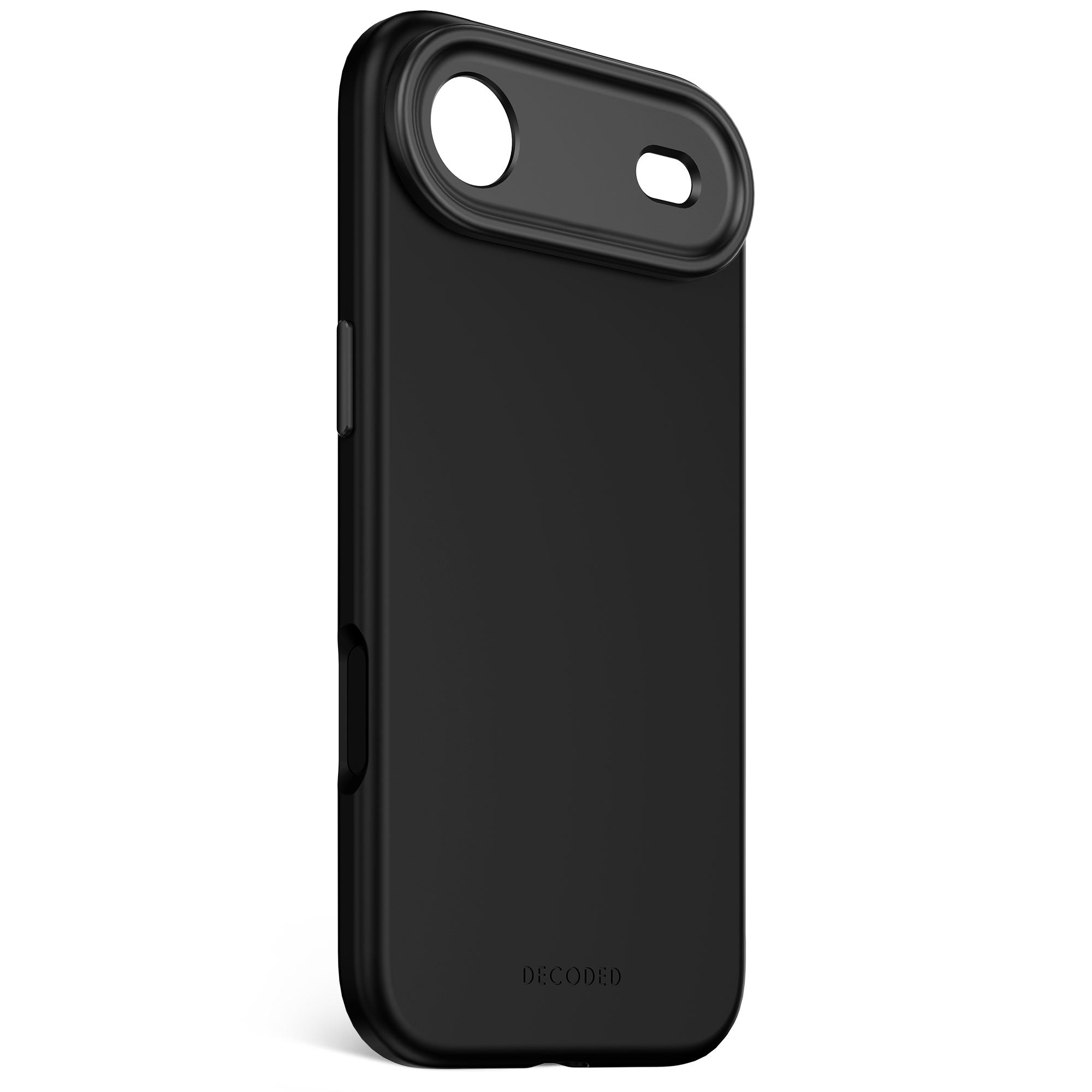 Husă Antimicrobiană din Silicon DECODED pentru iPhone 17 Air - Negru Phantom