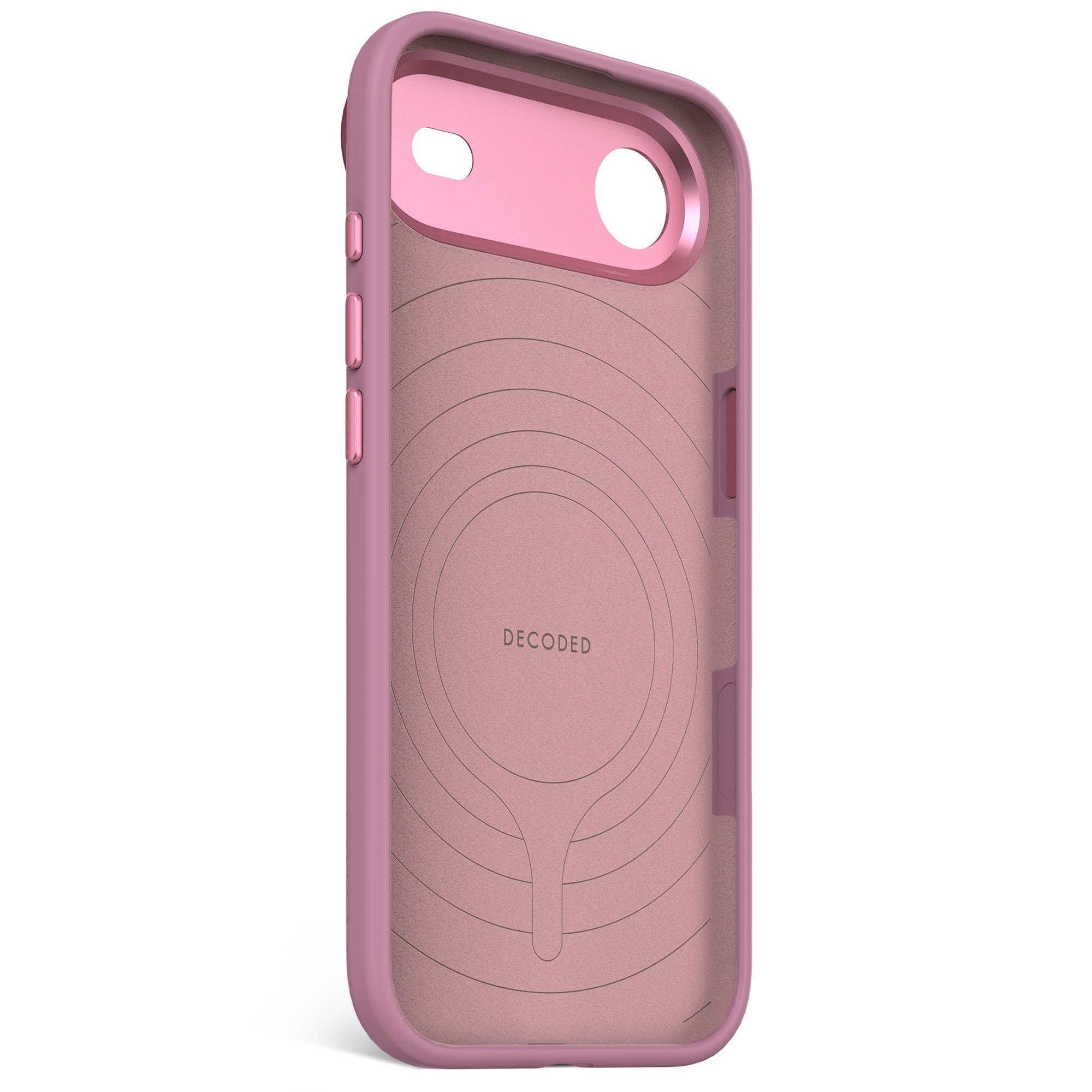 Husa DECODED din silicon antimicrobian pentru iPhone 17 Air - Rosette