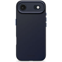 Husă din silicon antimicrobian DECODED pentru iPhone 17 Air - True Navy