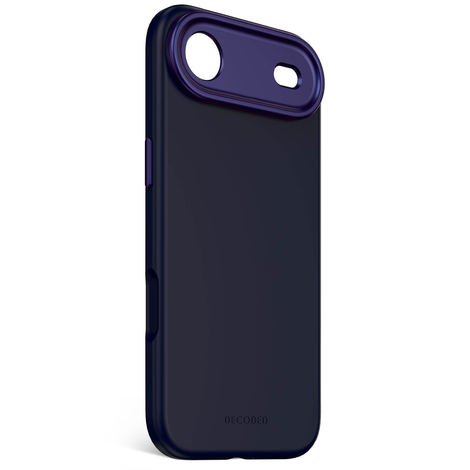 Husă din silicon antimicrobian DECODED pentru iPhone 17 Air - True Navy