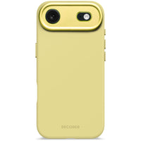 Husă de silicon antimicrobiană DECODED pentru iPhone 17 Air - Galben Yuma