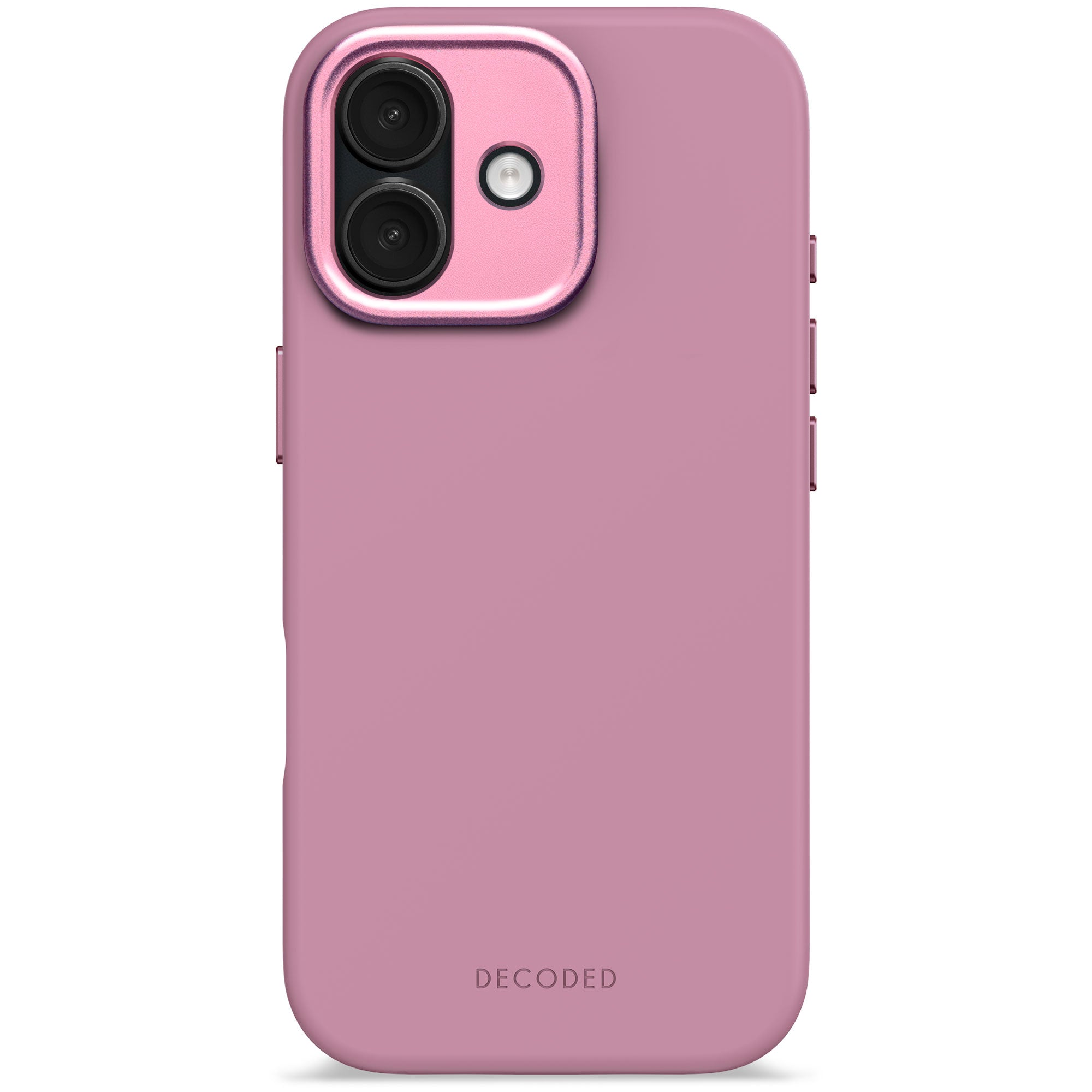 DECODED Husă de silicon antimicrobiană pentru iPhone 17 - Rosette