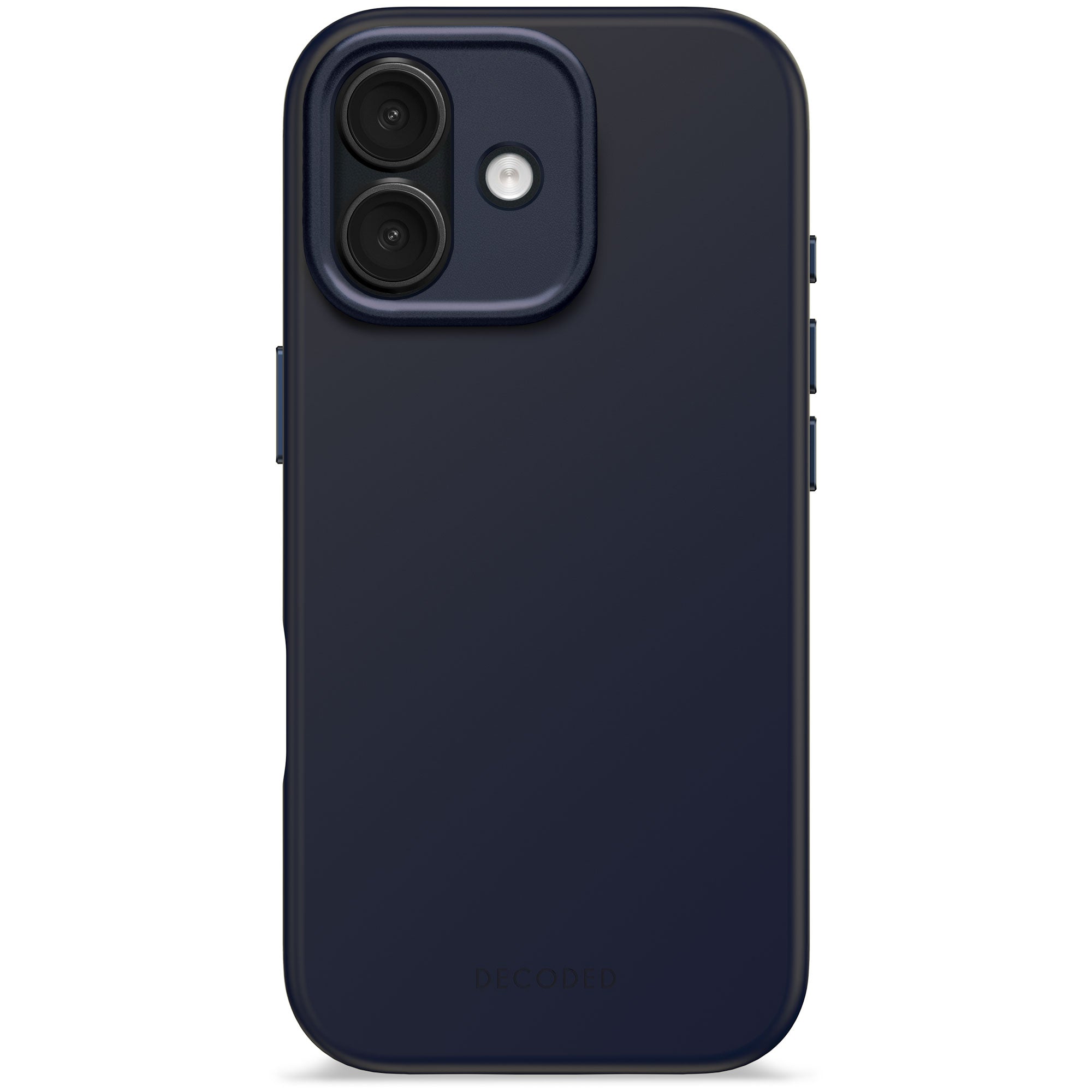 Husă Antimicrobiană din Silicon DECODED pentru iPhone 17 - True Navy