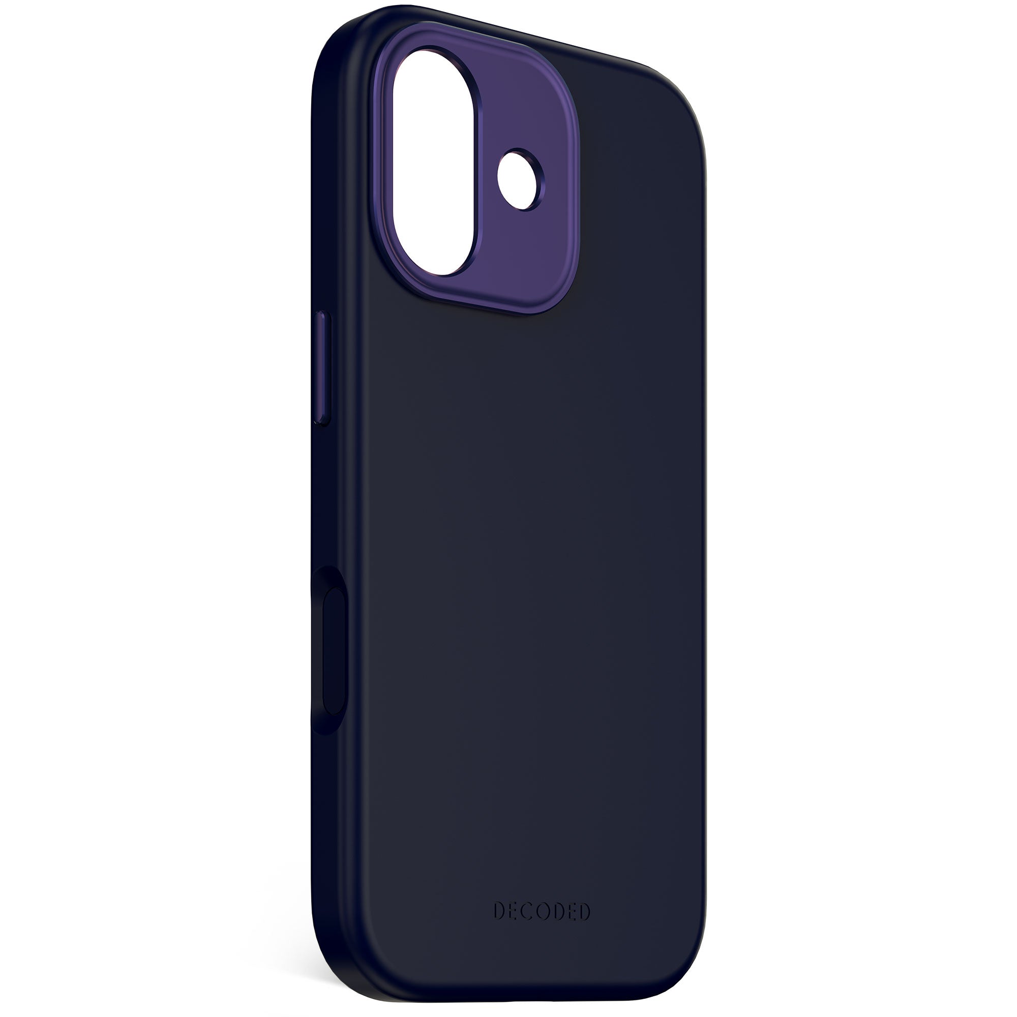 Husă Antimicrobiană din Silicon DECODED pentru iPhone 17 - True Navy