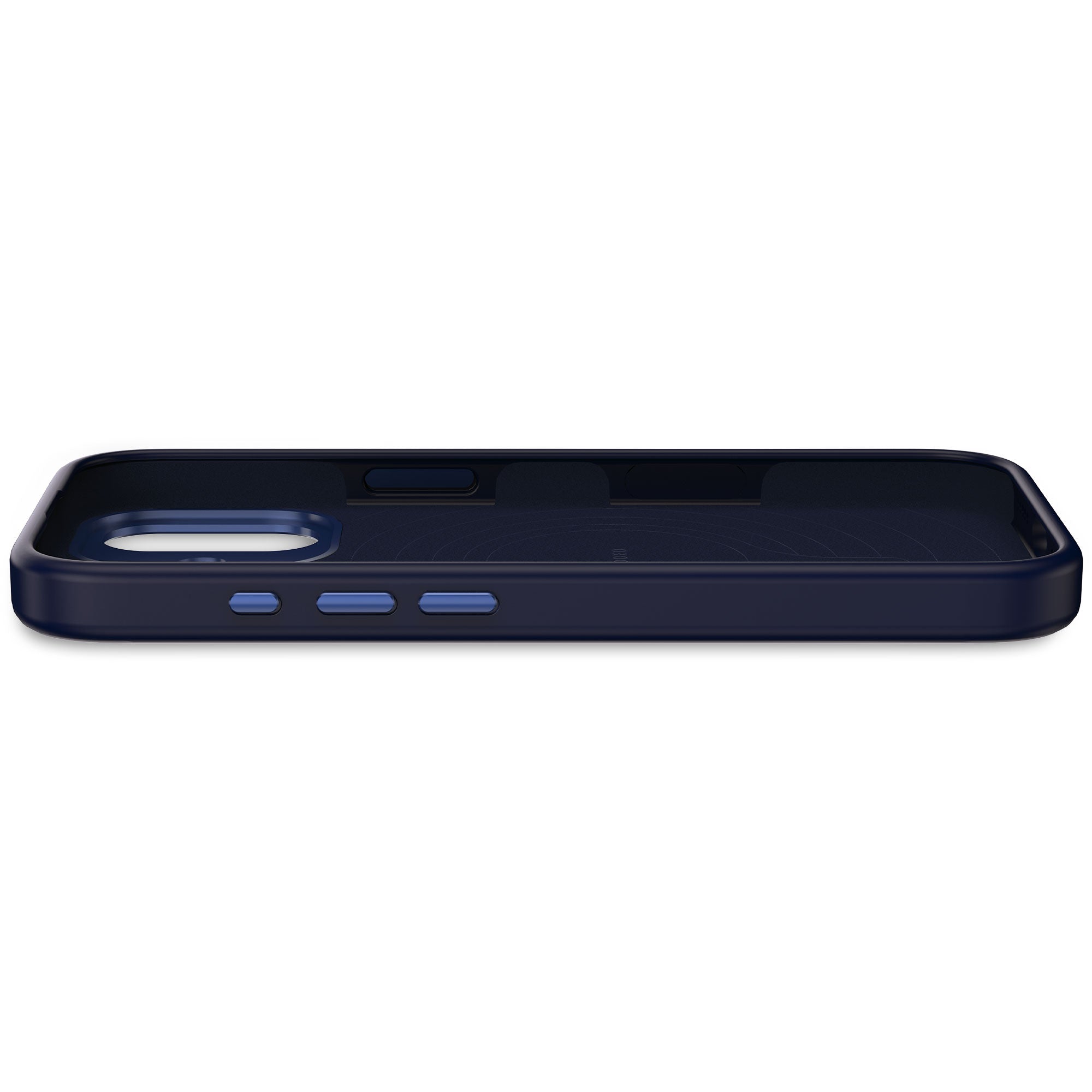 Husă Antimicrobiană din Silicon DECODED pentru iPhone 17 - True Navy