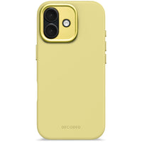 Husă antimicrobiană DECODED din silicon pentru iPhone 17 - Yuma Yellow