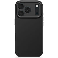 DECODED Husă de silicon antimicrobiană pentru iPhone 17 Pro - Phantom Black