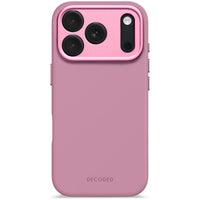 Husă DECODED din silicon antimicrobian pentru iPhone 17 Pro - Rosette