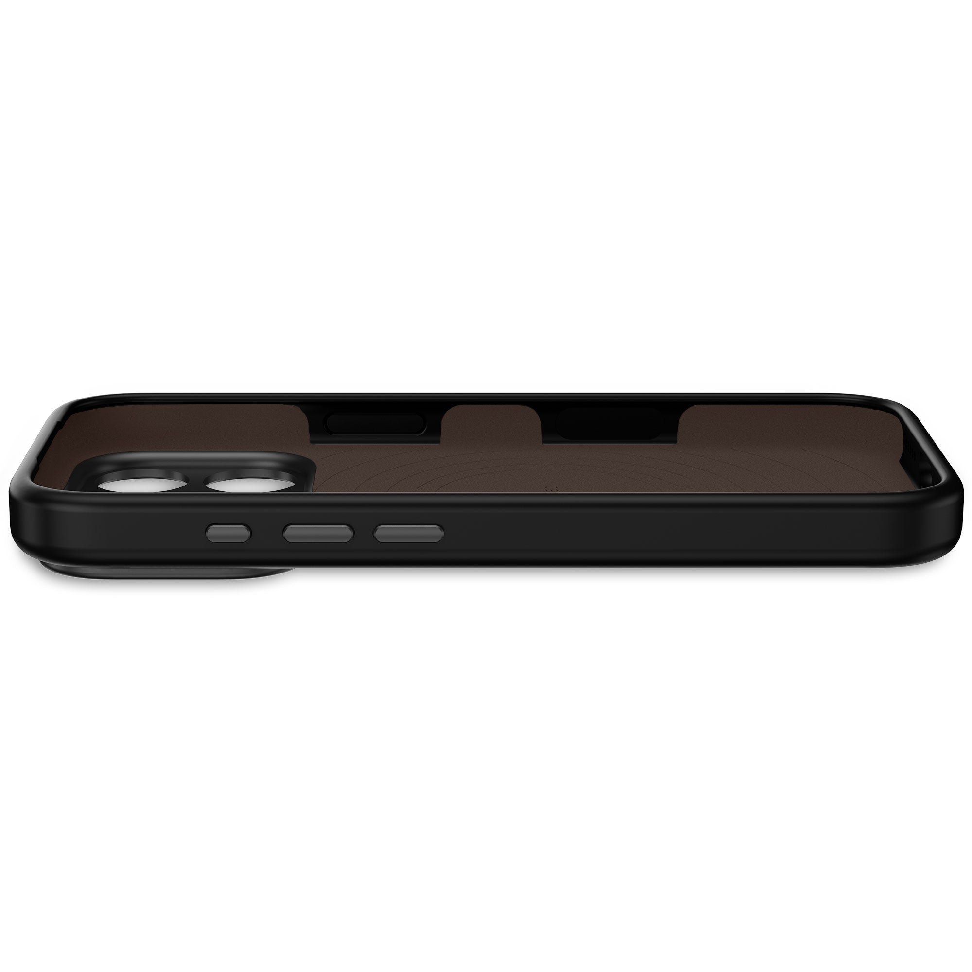Husa Antimicrobiană din Silicon DECODED pentru iPhone 17 Pro Max - Phantom Black