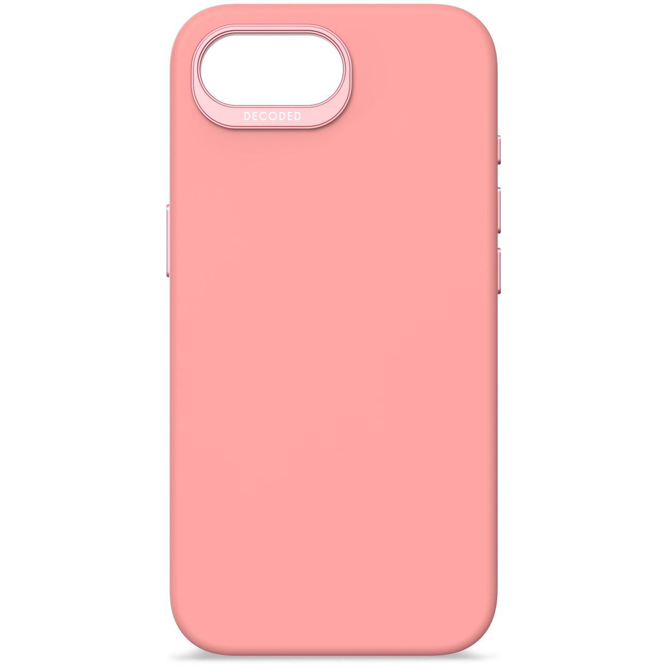 Husă Decoded Anti-Microbial din Silicon cu MagSafe pentru iPhone 16e – BubbleGum Pink