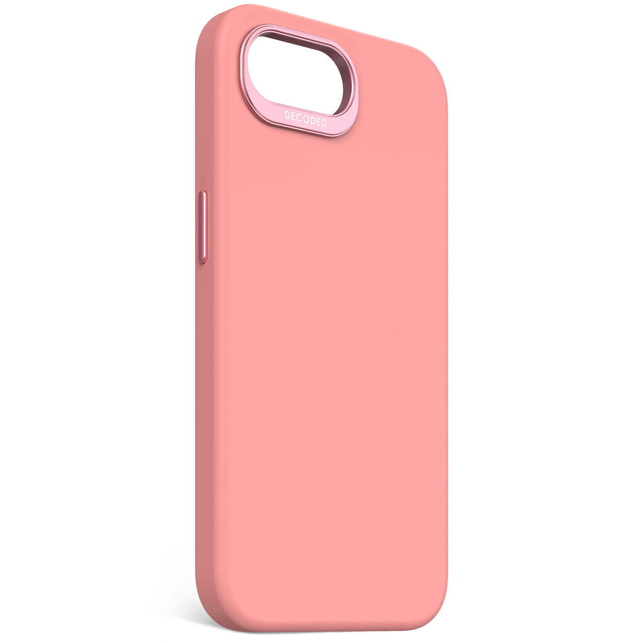 Husă Decoded Anti-Microbial din Silicon cu MagSafe pentru iPhone 16e – BubbleGum Pink