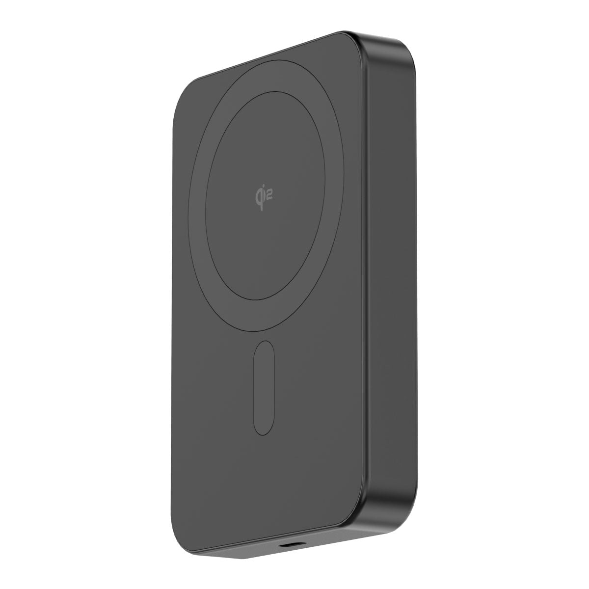 Baterie externă Decoded Ultra Slim Qi2 Wireless Powerbank 10.000 mAh – Negru