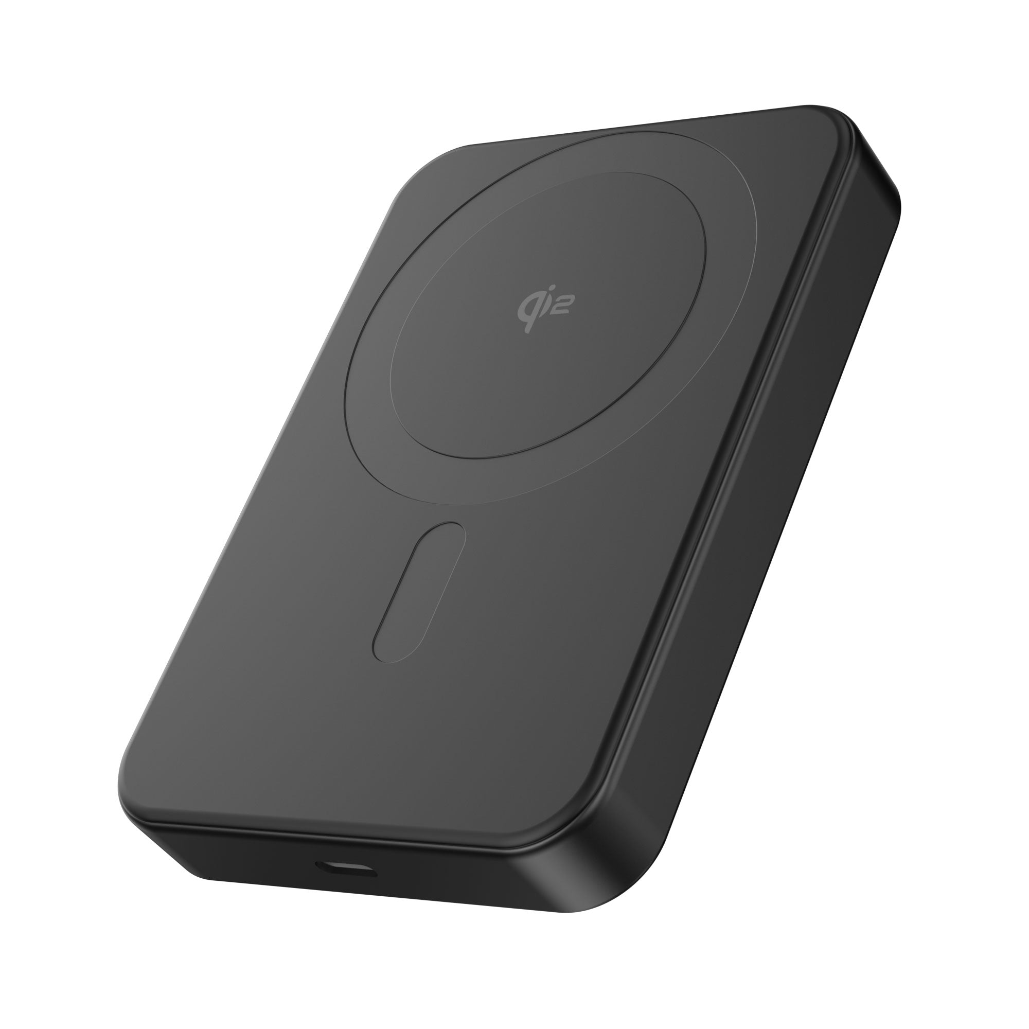 Baterie externă Decoded Ultra Slim Qi2 Wireless Powerbank 10.000 mAh – Negru