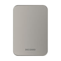 Acumulator extern Decoded Ultra Slim Qi2 Wireless Powerbank 10.000 mAh – Titan
