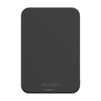 Baterie externă Decoded Ultra Slim Qi2 Wireless Powerbank 5000 mAh – Neagră