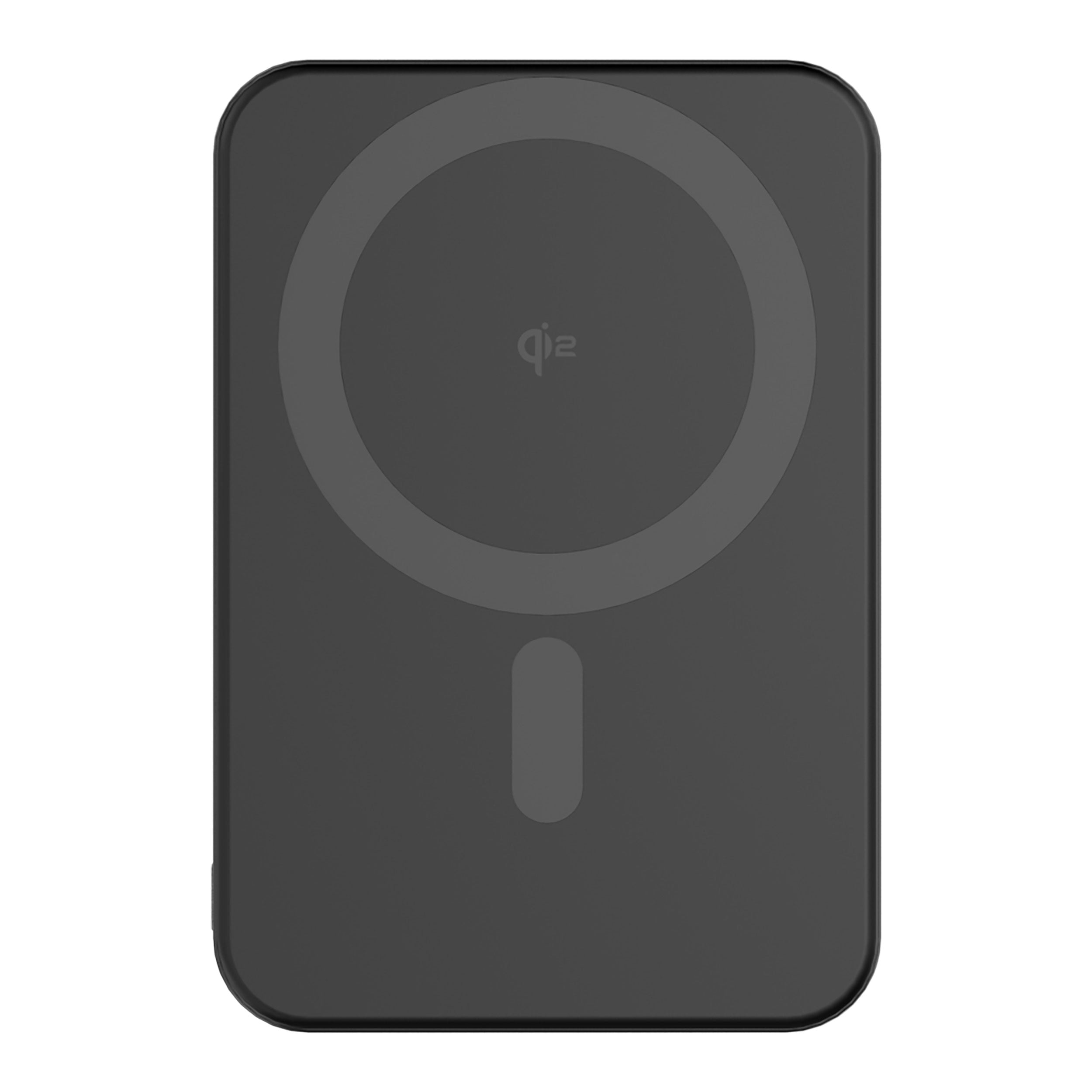 Baterie externă Decoded Ultra Slim Qi2 Wireless Powerbank 5000 mAh – Neagră