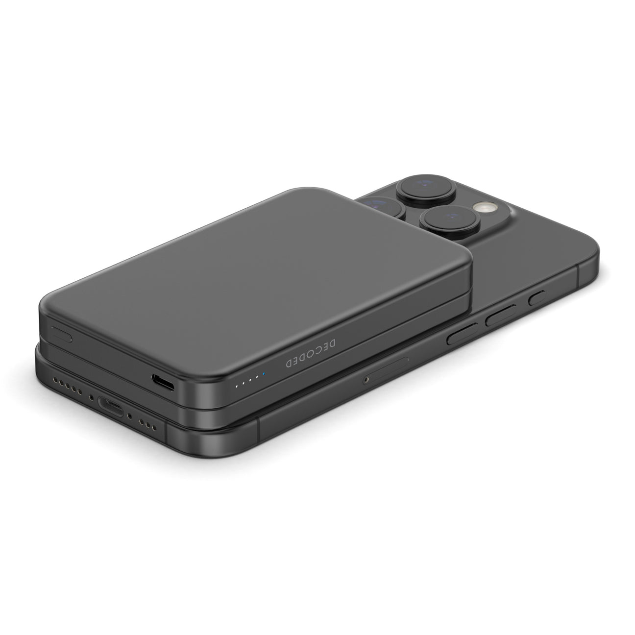 DECODED Powerbank Magnetic 4-in-1 8000 mAh, MagSafe, Apple Watch si AirPods