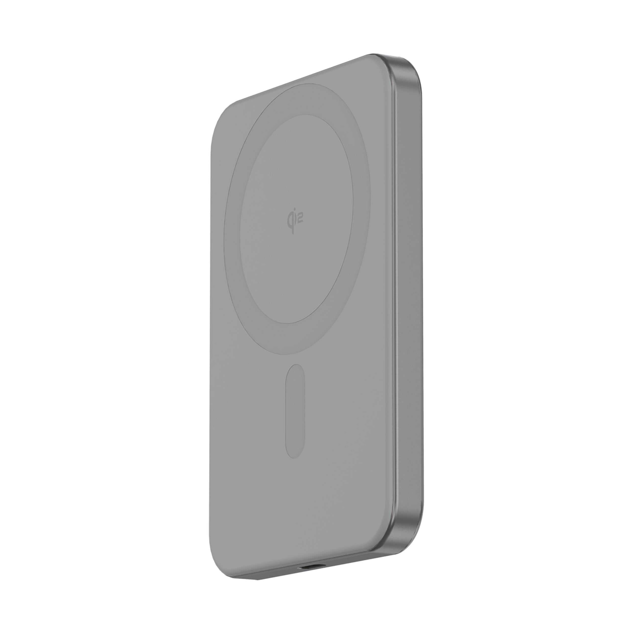 Baterie externă Decoded Ultra Slim Qi2 Wireless Powerbank 5000 mAh – Titan
