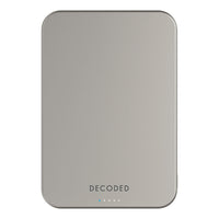 Baterie externă Decoded Ultra Slim Qi2 Wireless Powerbank 5000 mAh – Titan