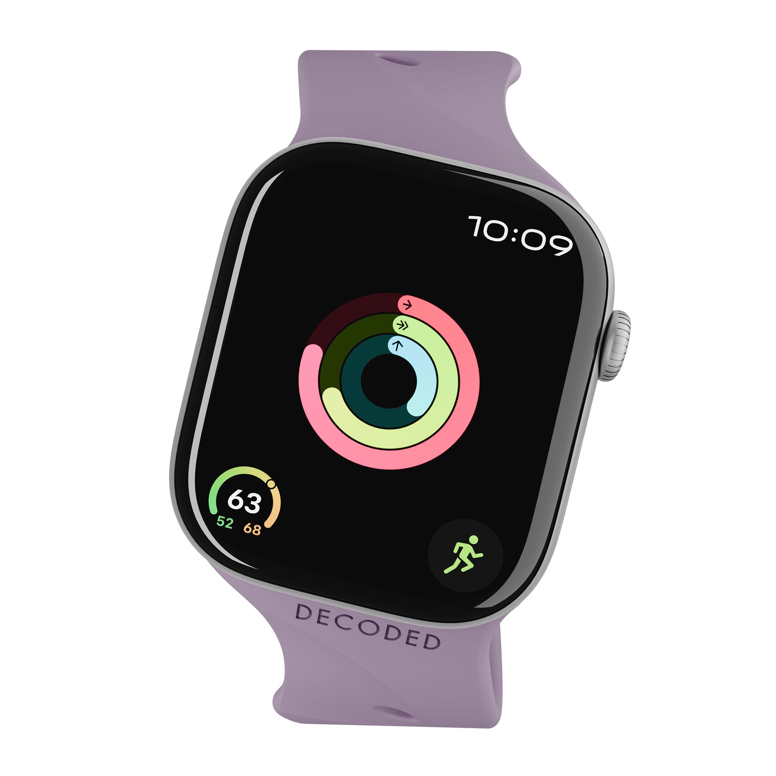 Brățară Decoded Silicone Ares Splice pentru Apple Watch 40/42 mm – Purple Haze