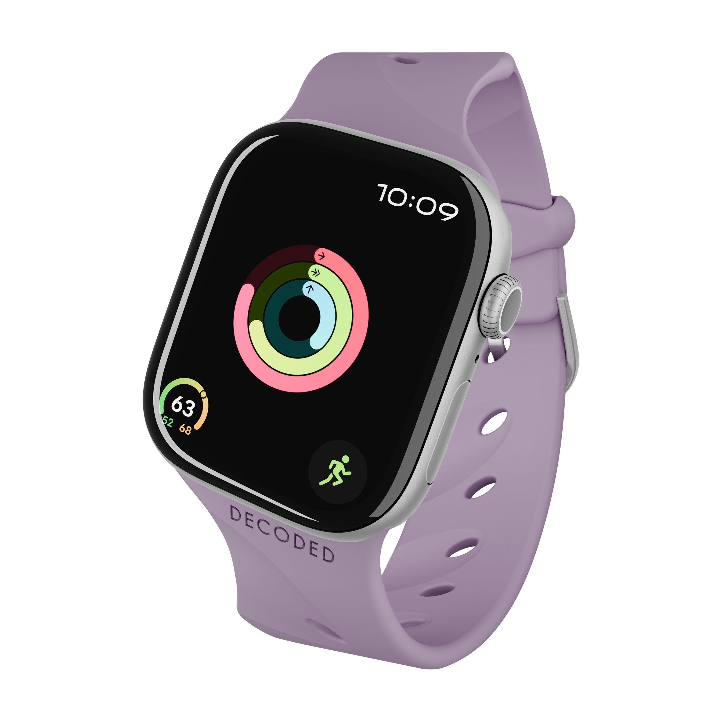 Brățară Decoded Silicone Ares Splice pentru Apple Watch 40/42 mm – Purple Haze