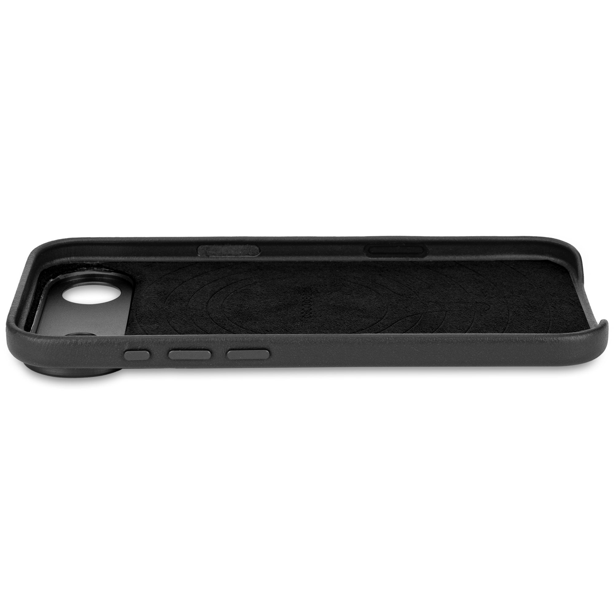 Husă din piele DECODED pentru iPhone 17 Air - Negru