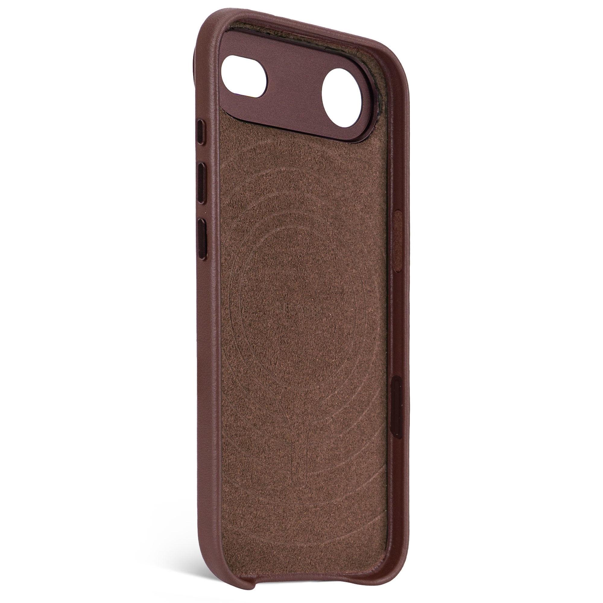 Husă din piele DECODED pentru iPhone 17 Air - Maro Ciocolatiu