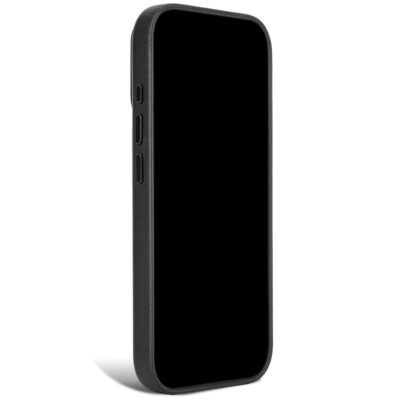 Husă din piele DECODED compatibilă MagSafe pentru iPhone 18 Pro Max, Black