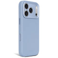 Husă din piele DECODED compatibilă MagSafe pentru iPhone 18 Pro, Sky Blue