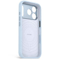 Husă din silicon antimicrobian DECODED compatibilă MagSafe pentru iPhone 18 Pro, Light Blue
