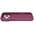 Husă din silicon antimicrobian DECODED compatibilă MagSafe pentru iPhone 18 Pro, Plum