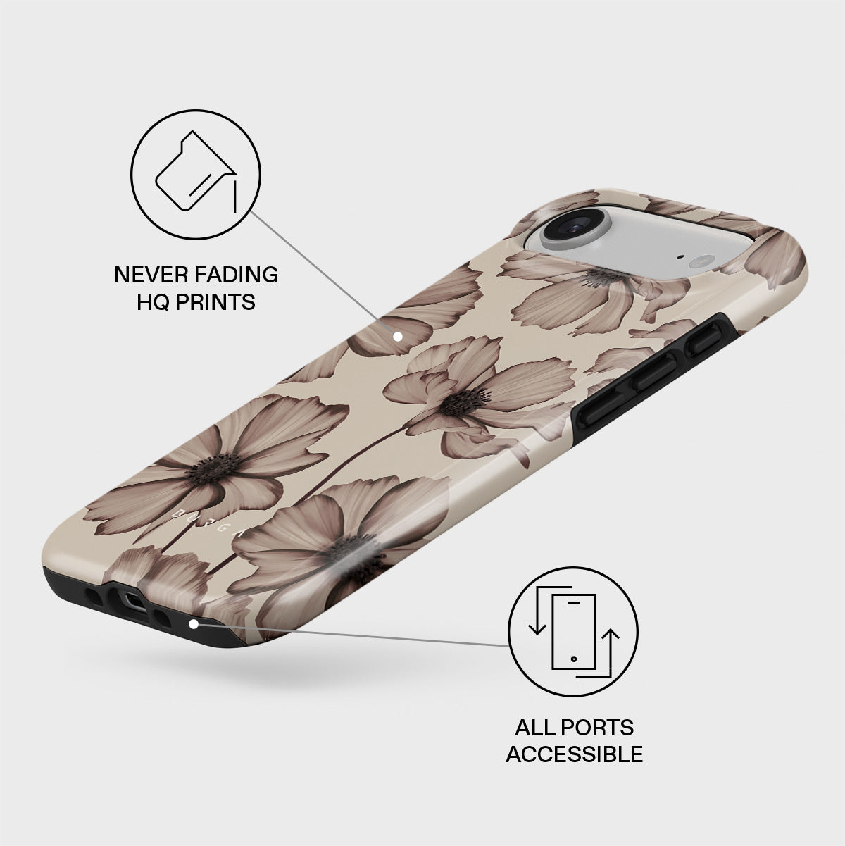Husa de protecție rezistentă BURGA Barely Yours – Magsafe pentru iPhone 17 Air