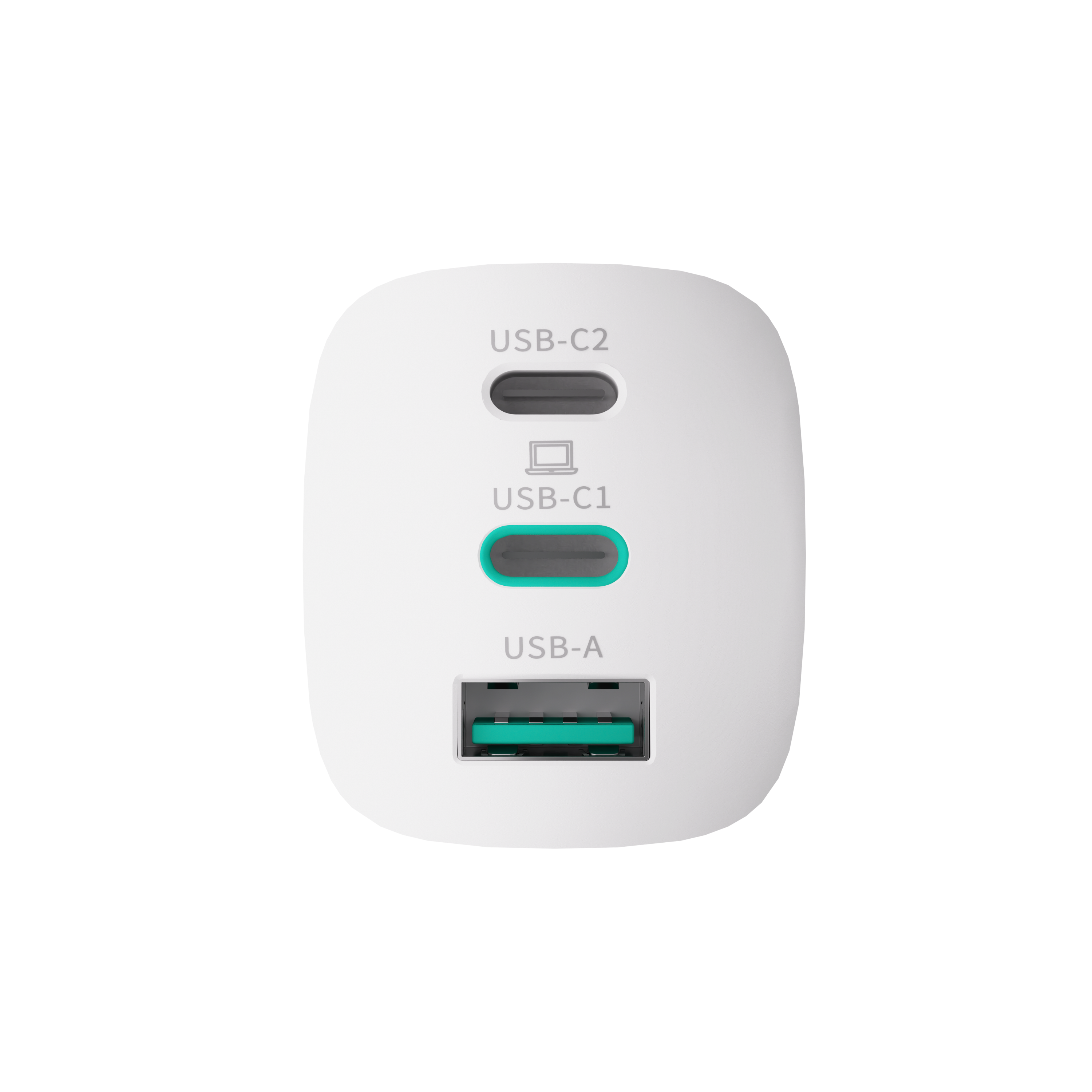 Adaptor de priza 65W GaN cu 3 porturi NOA