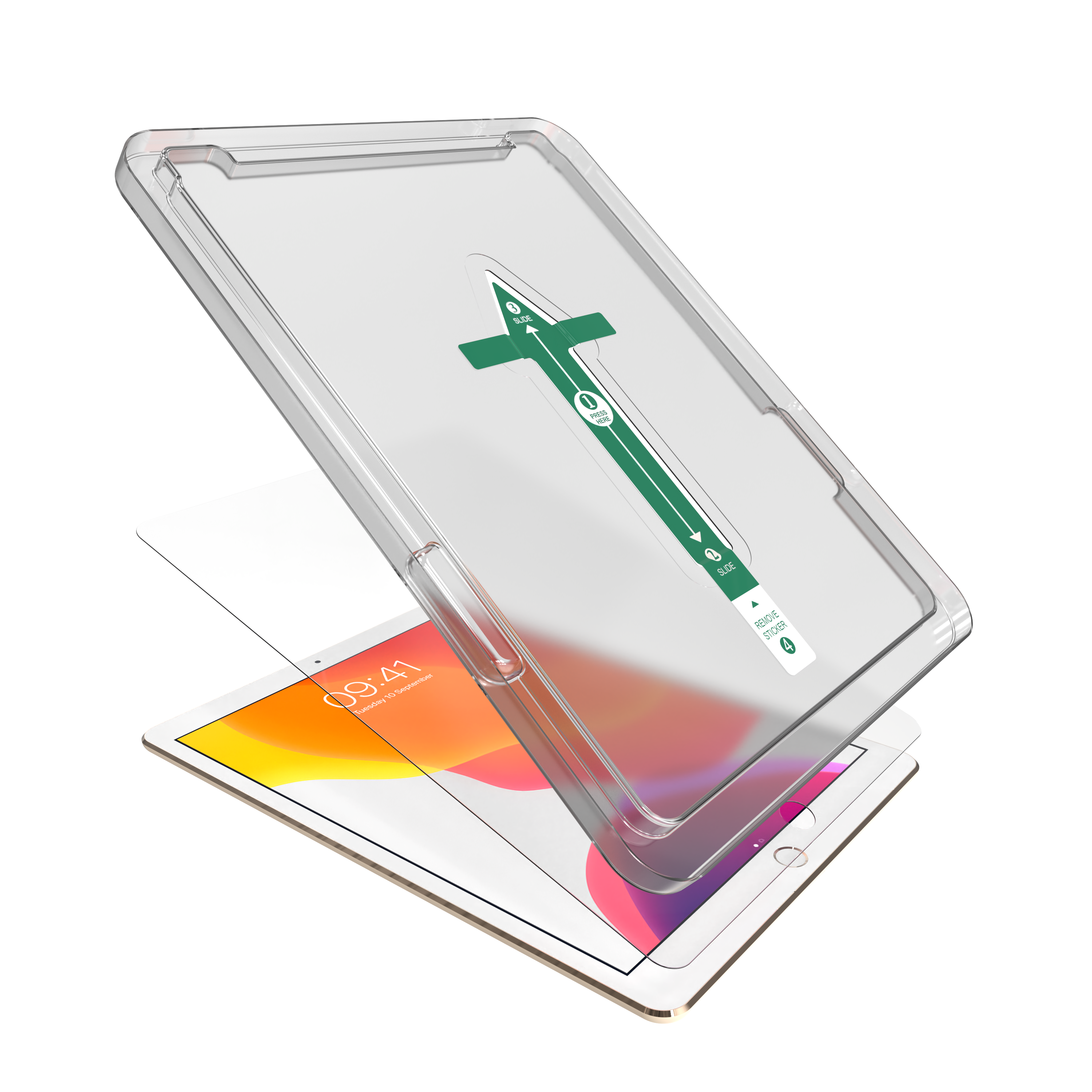 Folie de protecție din sticlă securizată NOA pentru iPad 10,2 inch