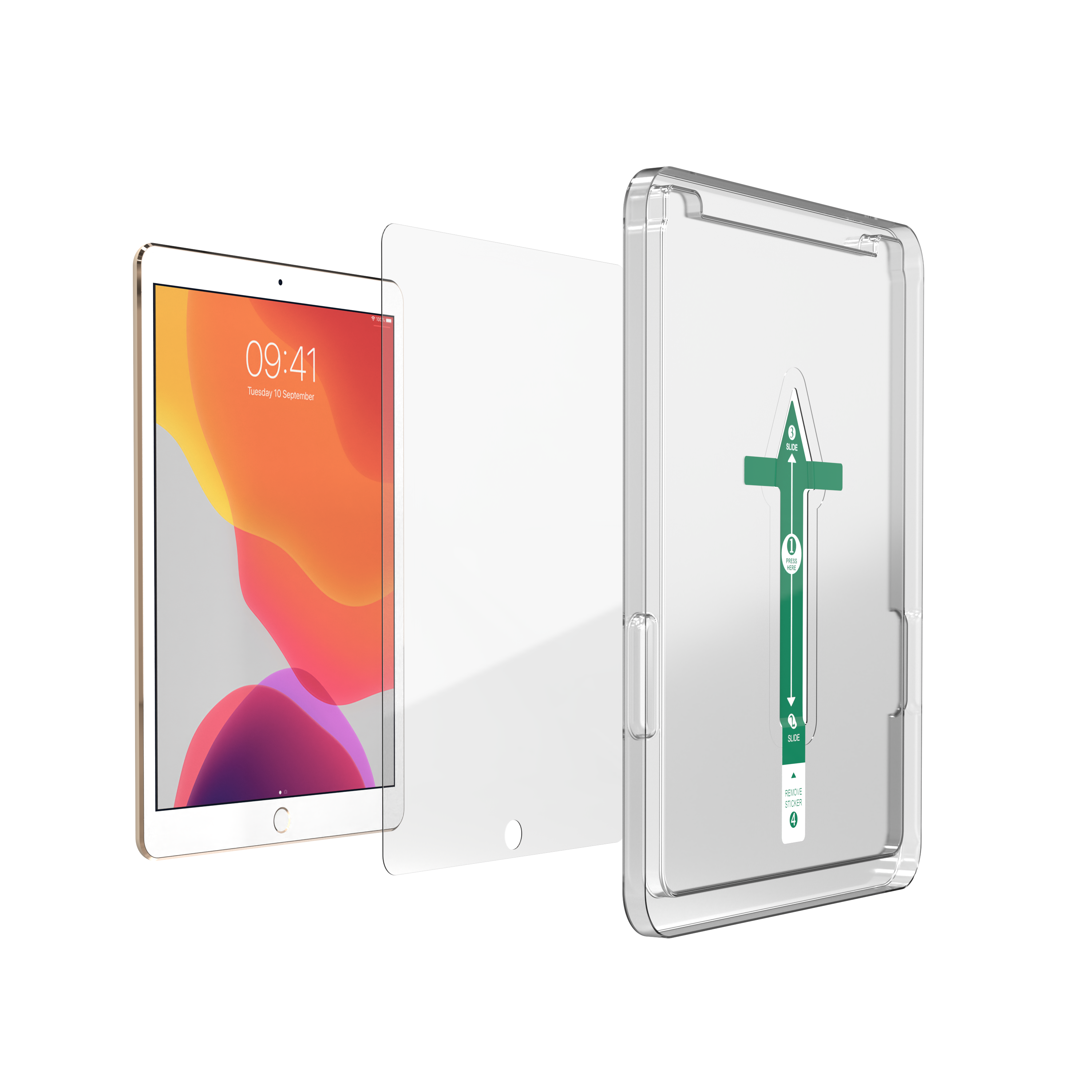 Folie de protecție din sticlă securizată NOA pentru iPad 10,2 inch