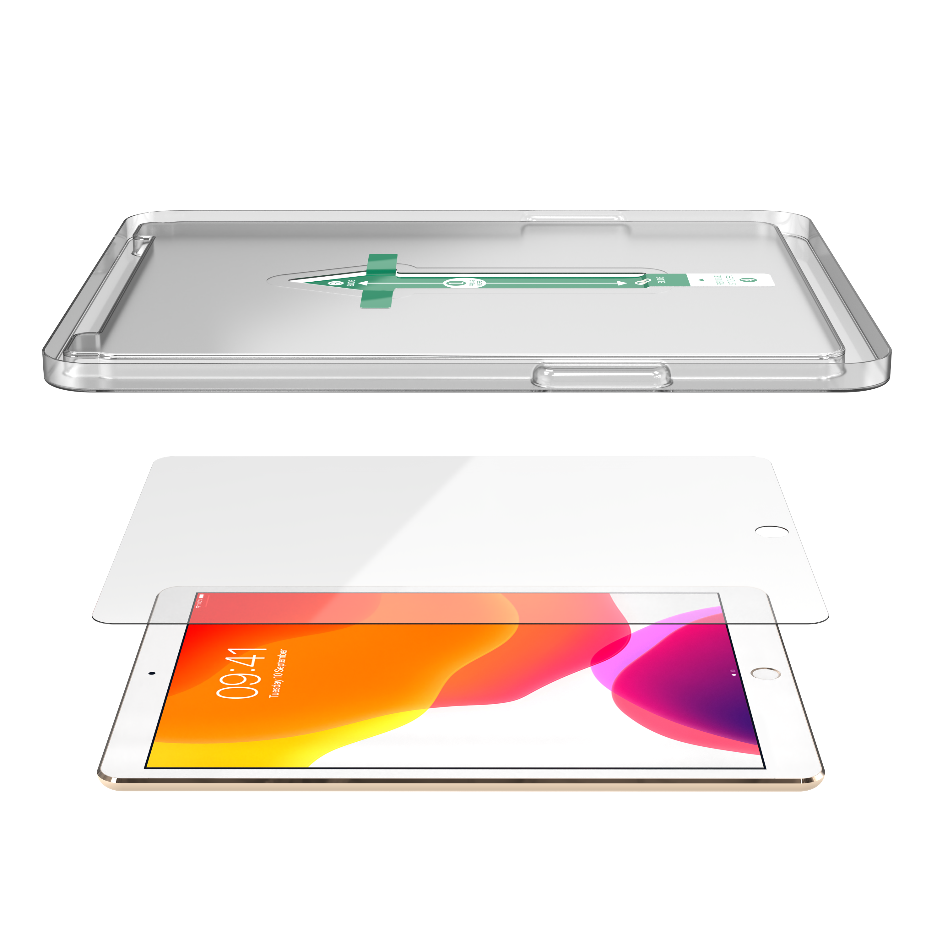 Folie de protecție din sticlă securizată NOA pentru iPad 10,2 inch