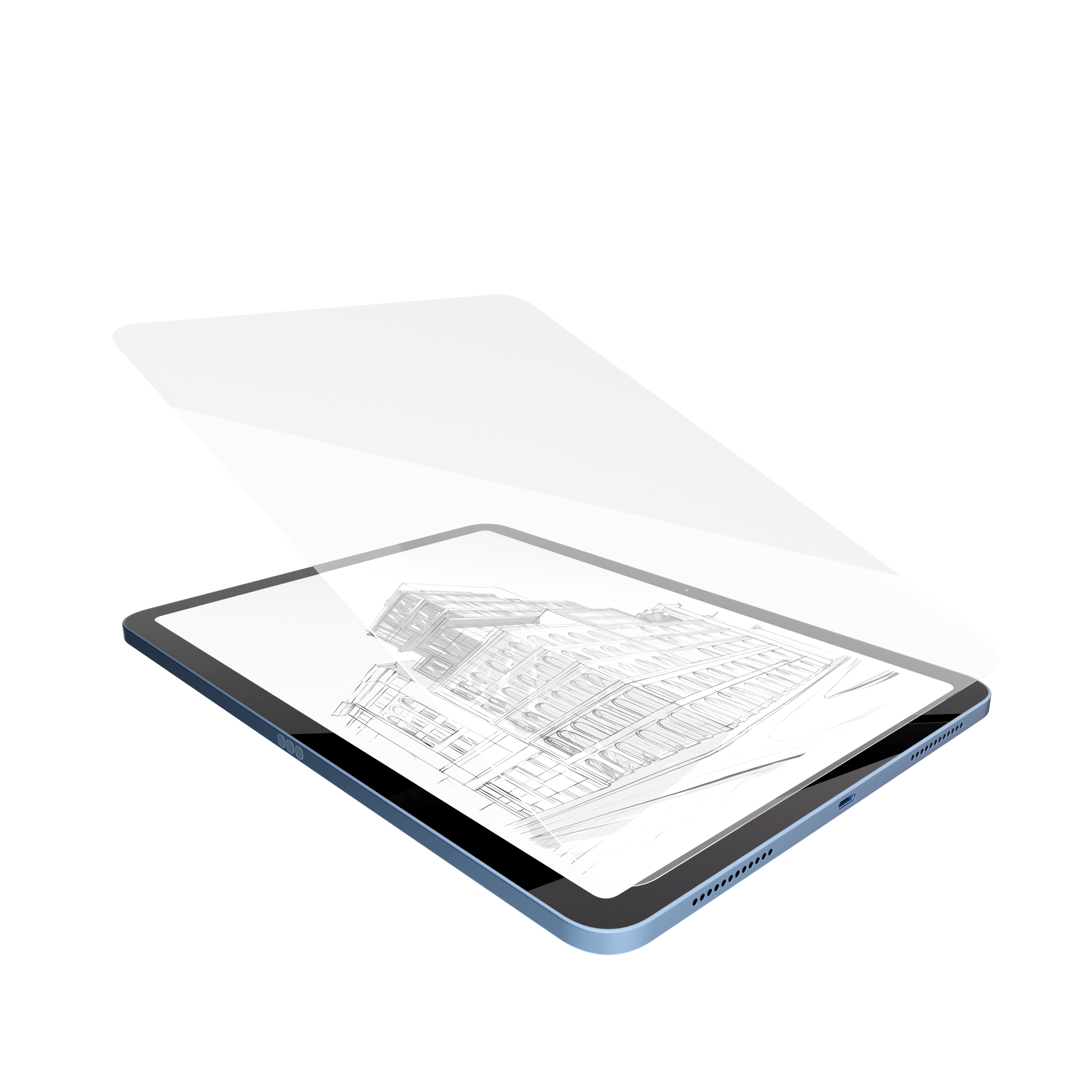 Folie cu textura de hartie NOA pentru iPad Generatia a 10-a 2024