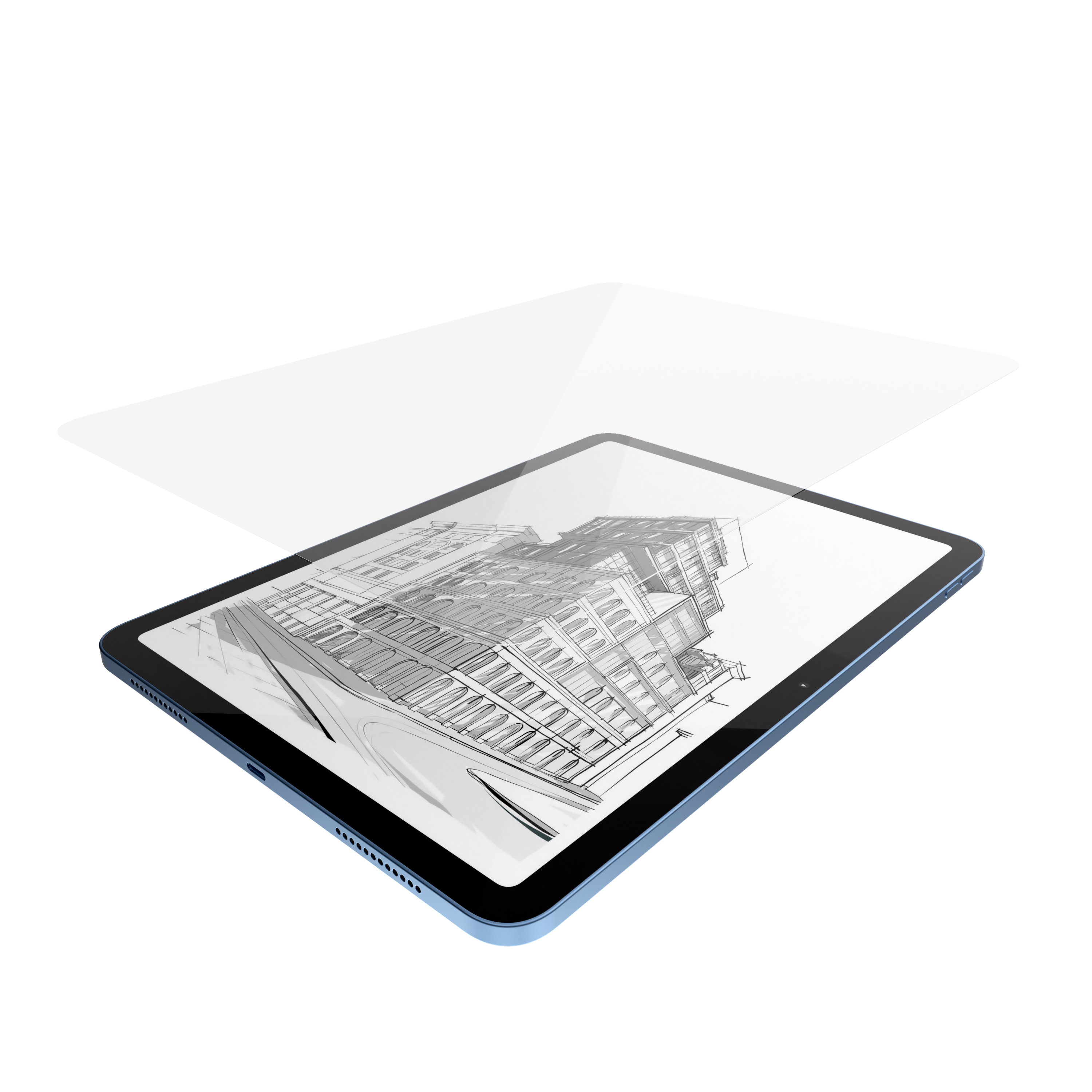 Folie cu textura de hartie NOA pentru iPad Generatia a 10-a 2024