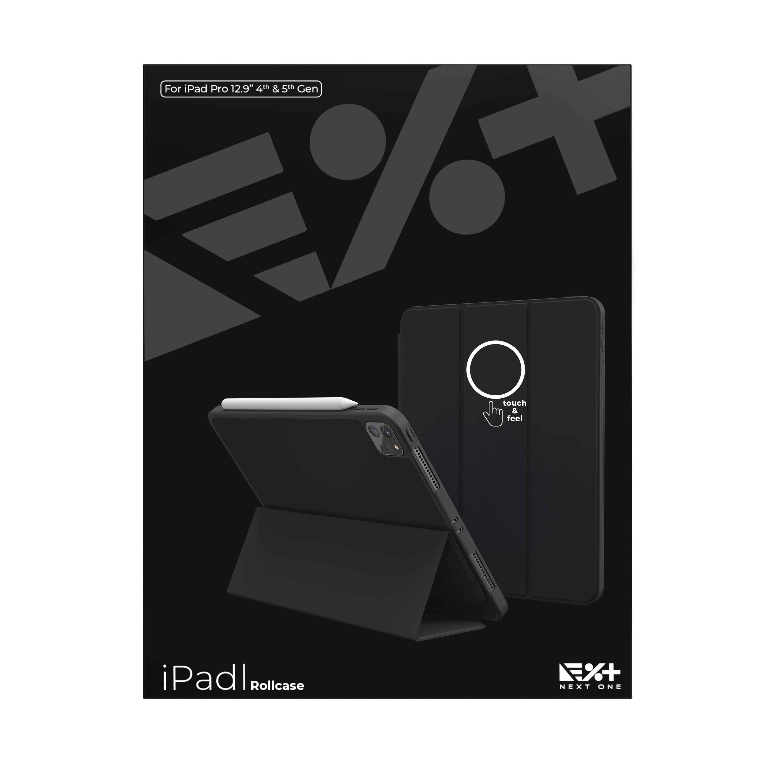 Husa de protectie Rollcase NOA pentru iPad Pro 12.9 inch (2022, 2021, 2020)